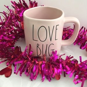 Rae Dunn Pink “LOVE BUG” mug
